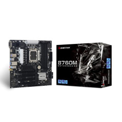 Placa base biostar b760mxc pro matx - 4xddr5 - 8x sata3 lga 1700