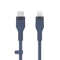 Cable lightning a usb tipo c belkin 1m - macho - macho - azul