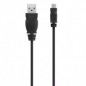 Cable micro usb tipo b a usb tipo a belkin 0.9m - macho - macho - negro