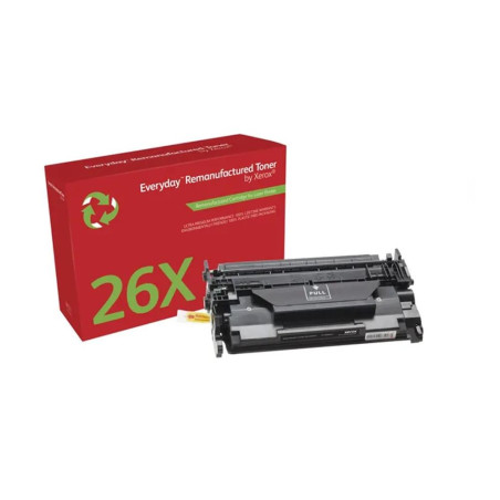 Toner xerox everyday compatible con hp 26x (cf226x)
