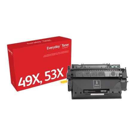 Toner xerox everyday compatible con hp 49x 53x laserjet 1320(q5949x q7