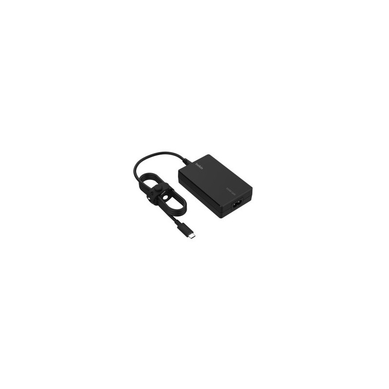 Cargador universal de portatil belkin inc016vfbk usb - c gan 100w 2.5m
