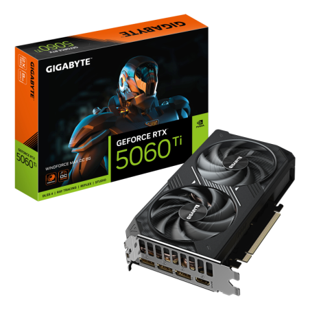 Tarjeta grafica gigabyte rtx 5060ti 8gb gddr7 - 3x dp - 1x hdmi pci ex