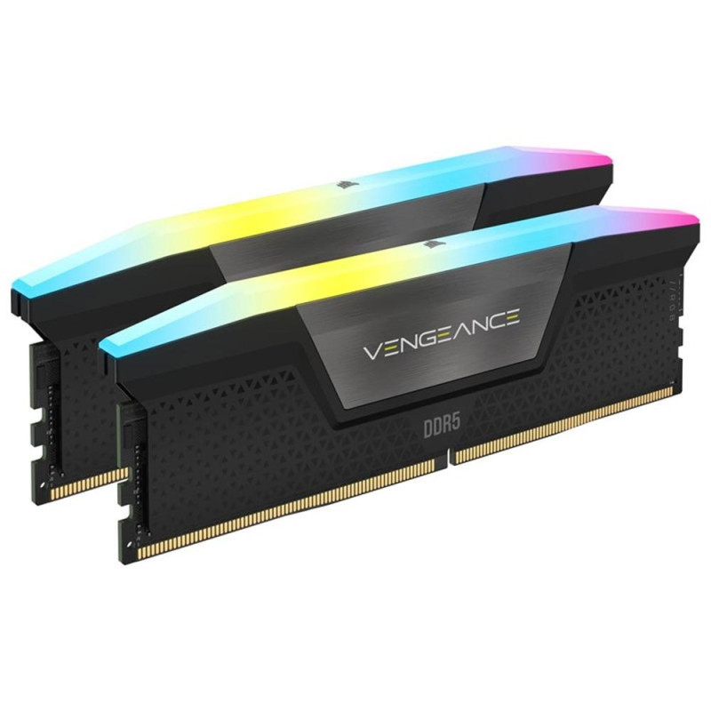Memoria ram ddr5 32gb kit 2x16gb corsair vengeance rgb 6000mts cl38