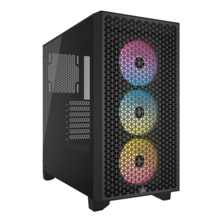 Caja ordenador gaming corsair 3000d rgb airflow atx cristal templado n