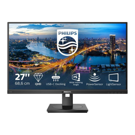 Monitor led 27 pulgadas philips 276b1 - 00 ips - qhd - dp - hdmi - 75h