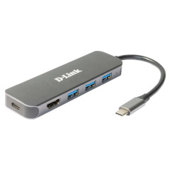 Docking station d - link dub - 2333 usb tipo c 5 en 1