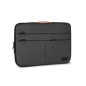 Funda subblim air padding 360 sleeve para portatil 13.3 pulgadas - 14 pulgadas gris oscuro