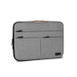 Funda subblim air padding 360 sleeve para portatil 13.3 pulgadas - 14 pulgadas gris