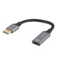 Adaptador 8k displayport a hdmi lanberg 20cm - macho - hembra