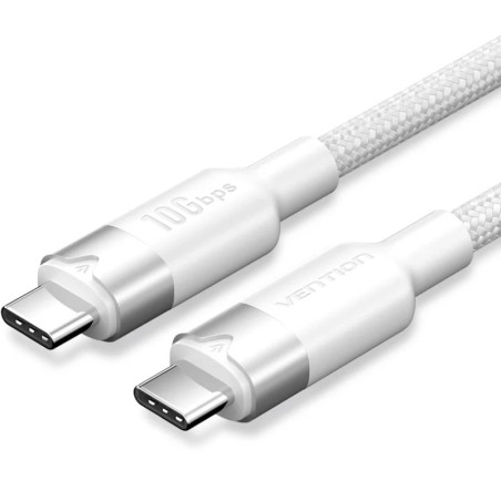 CABLE USB-C A USB-C 3.2 1 M BLANCO VENTION