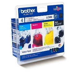Multipack brother lc980valpb dcp145 - 195c - 165c - 375cw - mfc250c - 