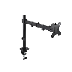 Soporte tooq mesa gira incli 1 brazo 17 - 32 pulgadas negro