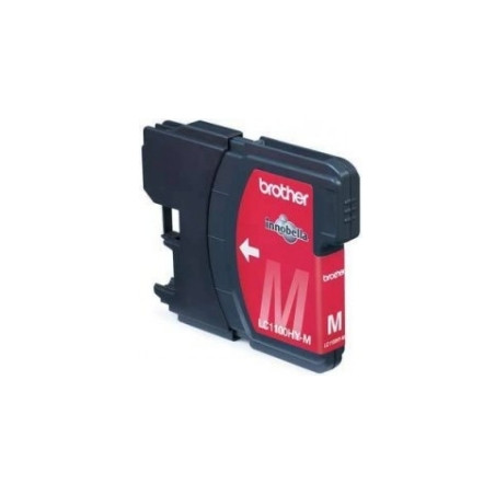 Cartucho tinta brother lc1100m magenta 750 paginas mfc5890cn - dcp6690