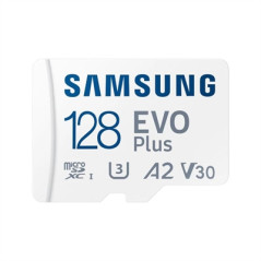 Tarjeta memoria micro sd samsung microsdhc evo plus new 128gb clase 10