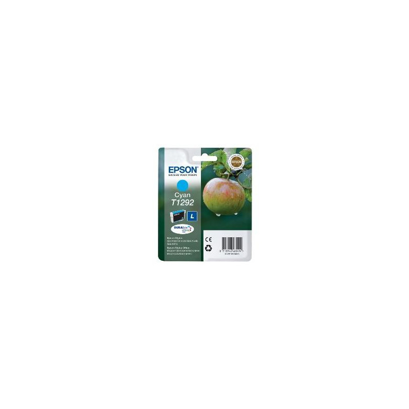 Cartucho tinta epson t129240 cian 11.2ml sx420w - sx425w - sx525wd - sx620fw - b42wd - bx305f - bx305fw - bx320fw - bx525wd - bx