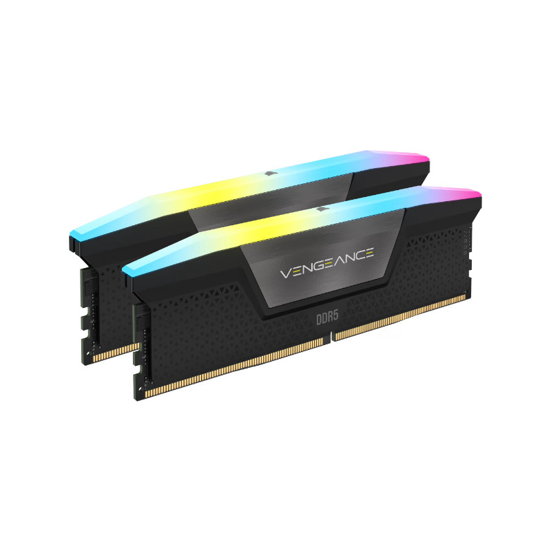 DDR5 32 GB(2X16KIT) 5600 VENGEANCE RGB BLACK CORSAIR