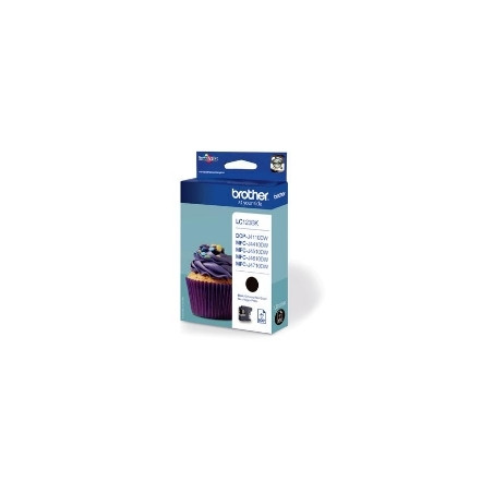 Cartucho tinta brother lc123bk negro 600 paginas dcpj4110dw - mfcj4410