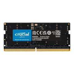 Memoria ram ddr5 16gb crucial - sodimm - 5600mhz - pc5 44800 - cl46 - 