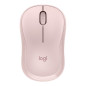 Mouse raton logitech m240 optico bluetooth silent rosado