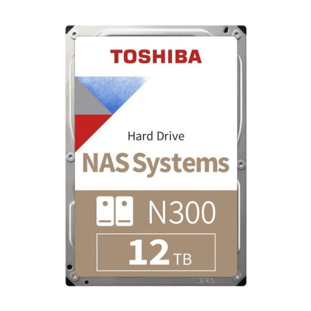Toshiba N300 NAS HDD 12TB 3.5 SATA 6Gb-s 7200rpm