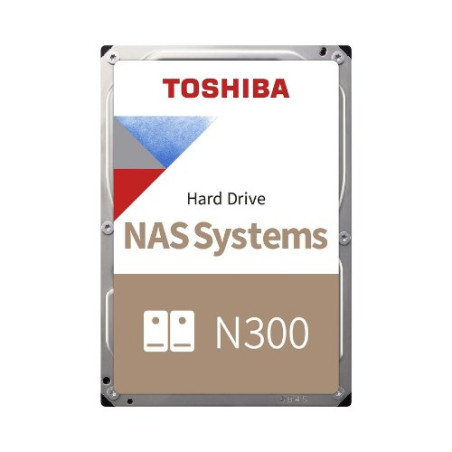 Disco duro interno hdd toshiba n300 nas 18tb 3.5 pulgadas sata hdwg51j