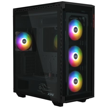 XPG BATTLECRUISER II ST Midi Tower Negro